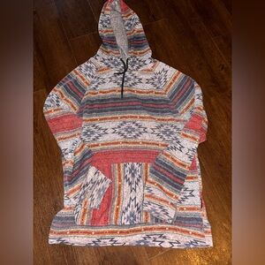 Women’s Aztec Patterned hoodie